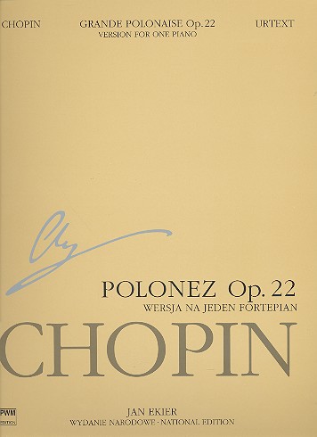 National Edition vol.16 A 14b  Grande Polonaise op.22 for piano and  orchestra (version for 1 piano)