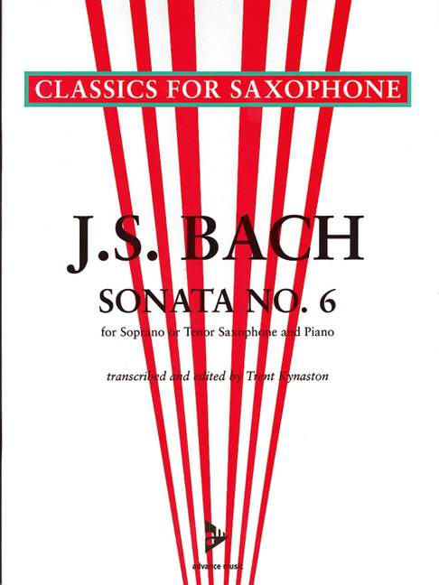 Sonata no.6&nbsp;&nbsp;for saxophone (S/T) and piano&nbsp;&nbsp;