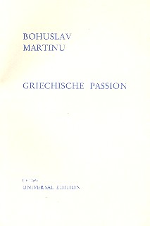 Griechische Passion Libretto (dt)&nbsp;&nbsp;&nbsp;&nbsp;