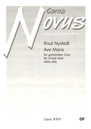 Ave Maria  für gem Chor und Violine solo  Partitur