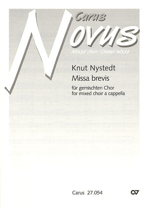 Missa brevis für gem&nbsp;&nbsp;Chor a cappella&nbsp;&nbsp;Singpartitur