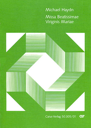Missa beatissimae virgis mariae  für Soli, Chor und Orchester  Partitur