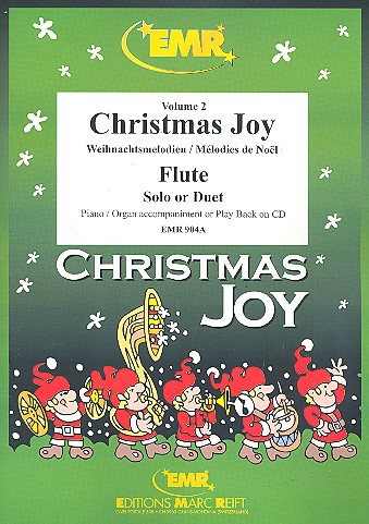 Christmas Joy vol.2 für&nbsp;&nbsp;Flöte und Klavier (Orgel)&nbsp;&nbsp;Weihnachtsmelodien