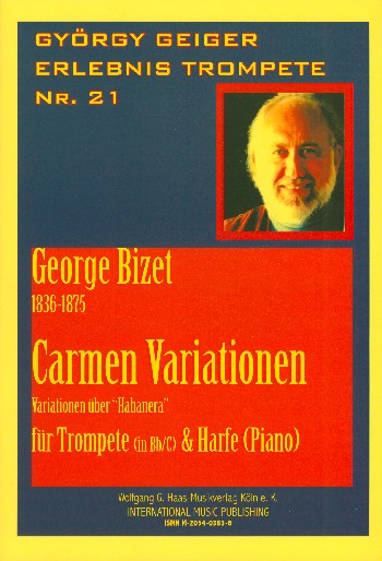 Carmen Variationen  für Trompete und Harfe (Klavier)  