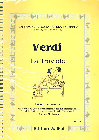 Opernchorstudien Band 5&nbsp;&nbsp;La Traviata für gem Chor&nbsp;&nbsp;