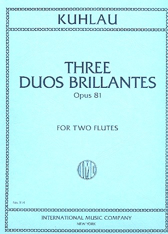 3 duos brillantes op.81  for 2 flutes  parts