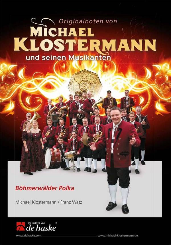 Böhmerwälder Polka  für Blasorchester  Klavierdirektion und Stimmen
