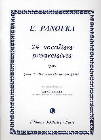 24 vocalises progressives op.85   pour toutes voix (basse exceptée) et piano  