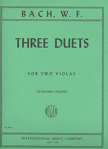 3 Duets  for 2 violas  