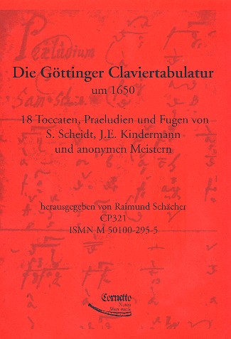 Die Göttinger Claviertabulatur  (um 1650)  