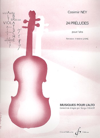 24 préludes pour l'alto&nbsp;&nbsp;&nbsp;&nbsp;
