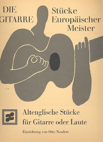 Altenglische Stücke Stücke - europäischer Meister  für Gitarre (Laute)  