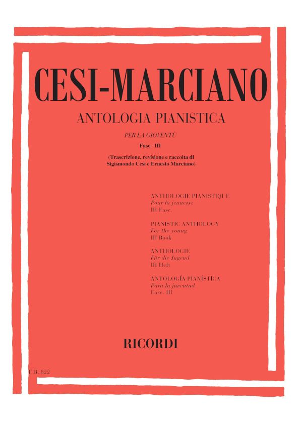 Antologia pianistica per la gioventu vol.3&nbsp;&nbsp;&nbsp;&nbsp;