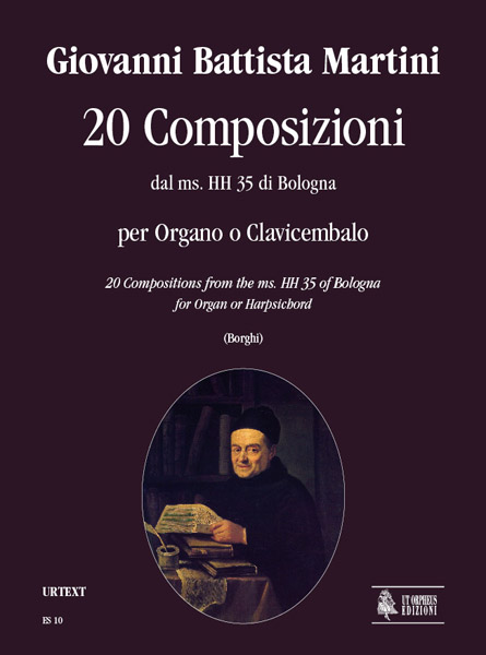 20 composizioni dal  MS.HH35 di Bologna per  organi (clacicembalo)