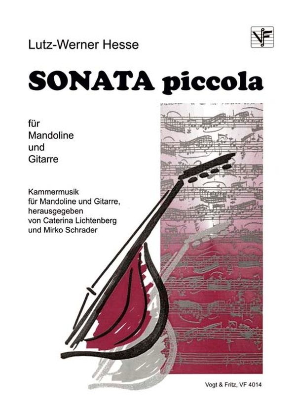 Sonata piccola für Mandoline  und Gitarre  Partitur und Stimmen