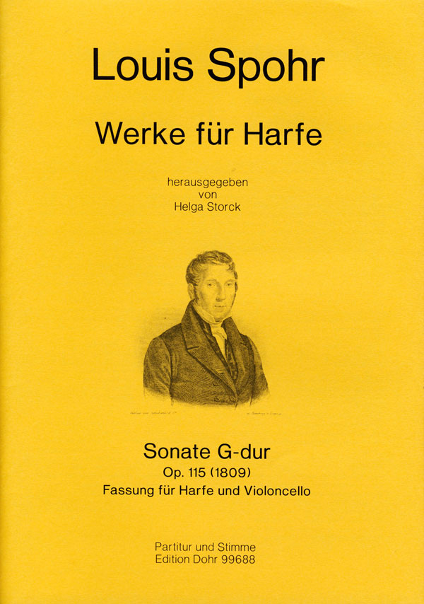 Sonate G-Dur op.115  für Harfe und Violoncello (1809)  