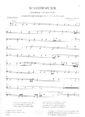 Wassermusik&nbsp;&nbsp;für 4 Blockflöten (SATB)&nbsp;&nbsp;Bassblockflöte