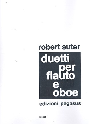 Duetti Per flauto e oboe  Score,  Kopie  