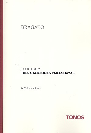 3 canciones Paraguayos  für Gesang und Klavier  