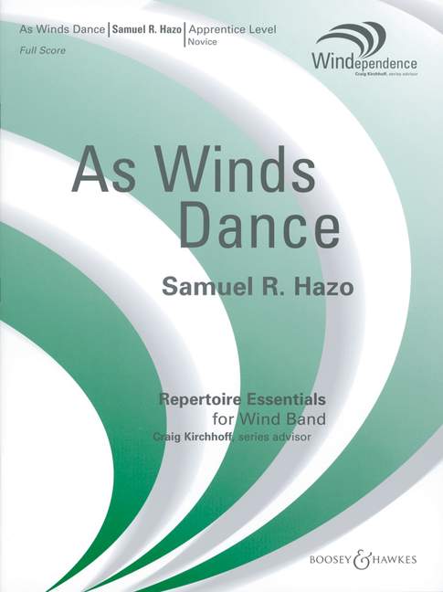 As winds dance&nbsp;&nbsp;for wind ensemble&nbsp;&nbsp;score