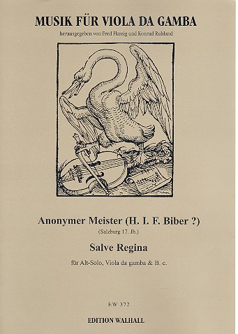 Salve Regina&nbsp;&nbsp;für Alt, Viola da gamba und Bc&nbsp;&nbsp;