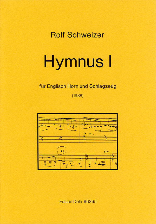 Hymnus 1 für Englischhorn  und Schlagzeug  
