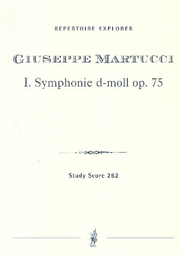Sinfonie d-Moll op.75  für Orchester  Studienpartitur