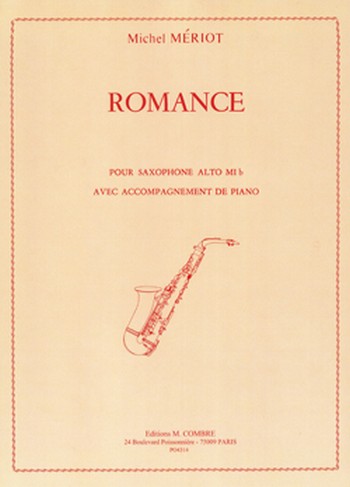 ROMANCE POUR SAXOPHONE  ALTO ET PIANO  