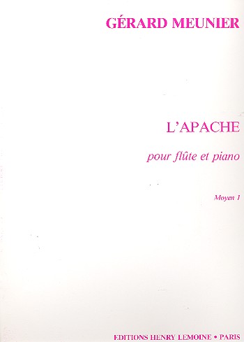 L'apache pour flûte et piano  (moyen 1)  