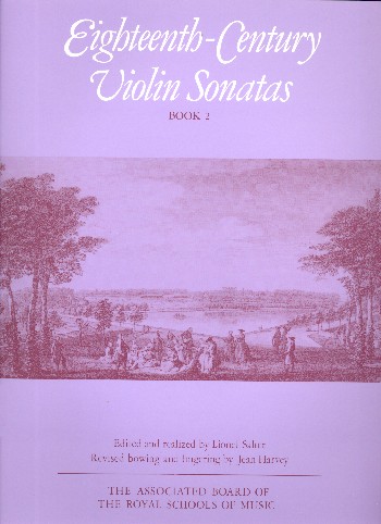 Eighteenth-Century Violin Sonatas vol.2&nbsp;&nbsp;for violin and piano&nbsp;&nbsp;