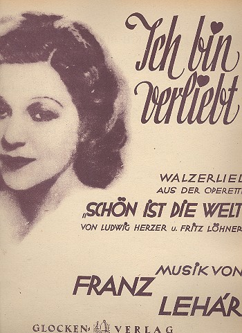 Ich bin verliebt&nbsp;&nbsp;für Gesang und Klavier&nbsp;&nbsp;