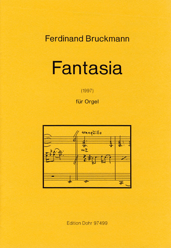 Fantasia&nbsp;&nbsp;für Orgel&nbsp;&nbsp;