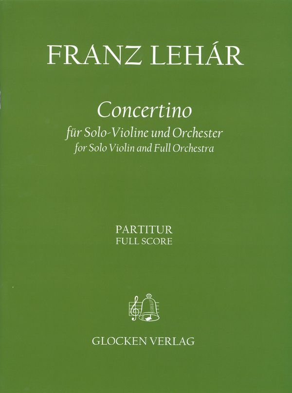 Concertino  für Violine und Orchester  Partitur
