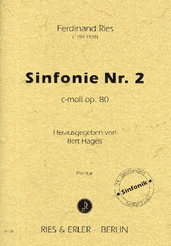Sinfonie c-Moll Nr.2 op.80  für Orchester  Partitur
