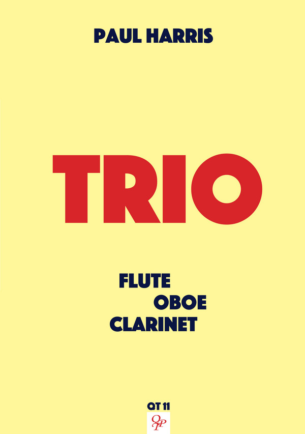 Trio&nbsp;&nbsp;for flute, oboe and clarinet&nbsp;&nbsp;score and parts