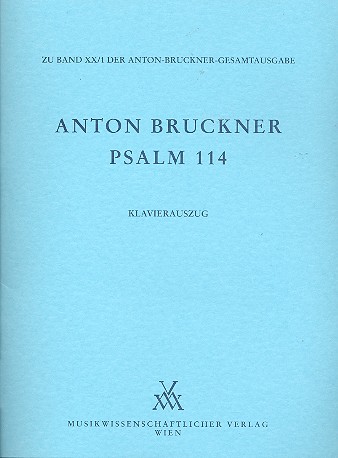 Psalm 114  für gem Chor und 3 Posaunen (ATB)  Klavierauszug