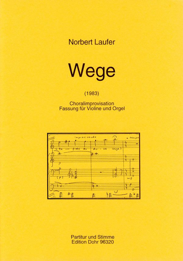 Wege  für Violine und Klavier  
