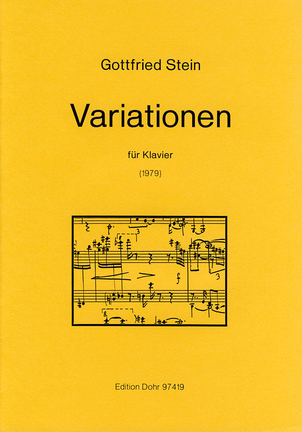 Variationen  für Klavier  