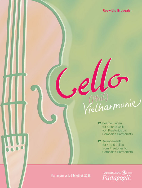 Cello Vielharmonie Band 1&nbsp;&nbsp;für 4-5 Violoncelli&nbsp;&nbsp;Partitur und Stimmen