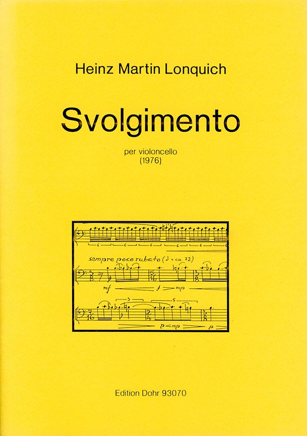 Svolgimento  per violoncello  
