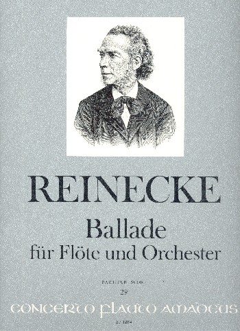 Ballade op.288 für Flöte und  Orchester  Partitur
