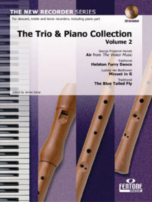The Trio and Piano Collection vol.2 (+CD)&nbsp;&nbsp;for 3 recorders (SAT)&nbsp;&nbsp;score and parts