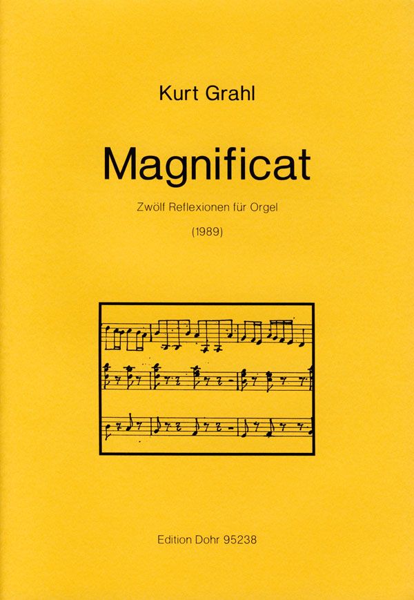 Magnificat für Orgel,  12 Reflexionen über ein  Thema von Trexler