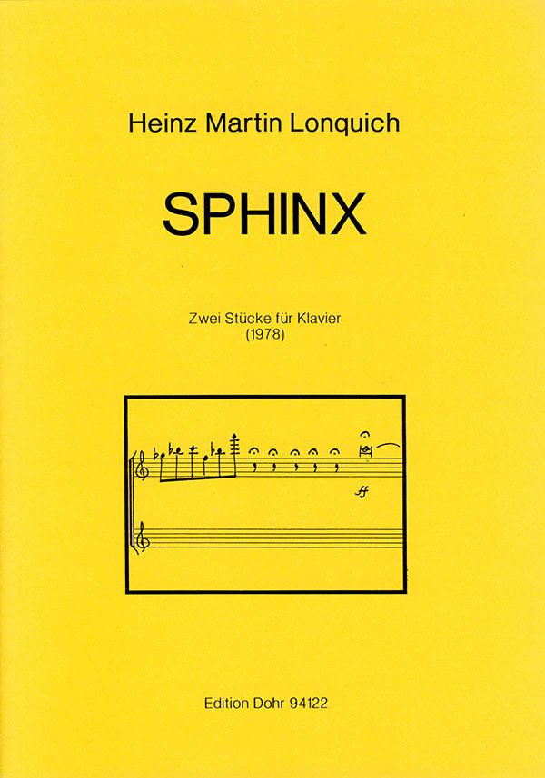 Sphinx 2 Stücke  für Klavier  