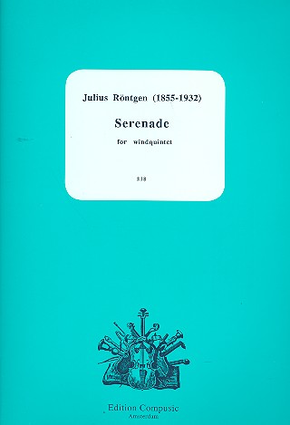 Serenade for flute, oboe,  clarinet, horn and bassoon  score and parts