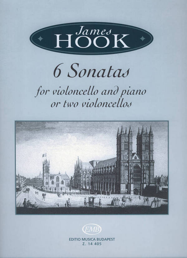 6 sonatas for violoncello  and piano (2 cellos)  