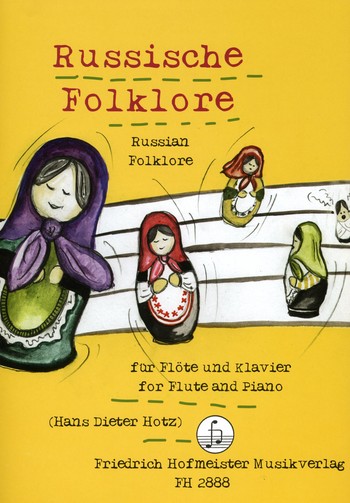Russische Folklore für Flöte und Klavier&nbsp;&nbsp;&nbsp;&nbsp;