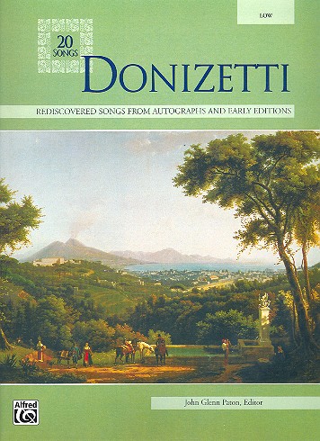 20 Songs   for low voice and piano  