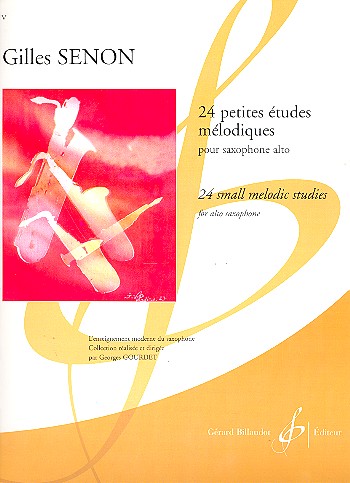 24 petites études mélodiques&nbsp;&nbsp;pour saxophones&nbsp;&nbsp;