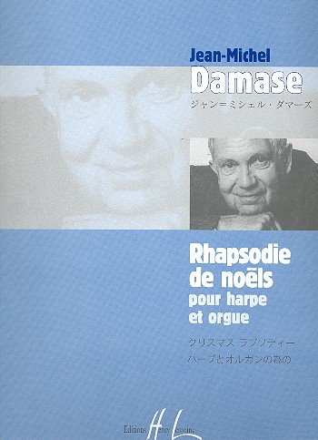 Rhapsodie de noels pour&nbsp;&nbsp;harpe et orgue&nbsp;&nbsp;partition